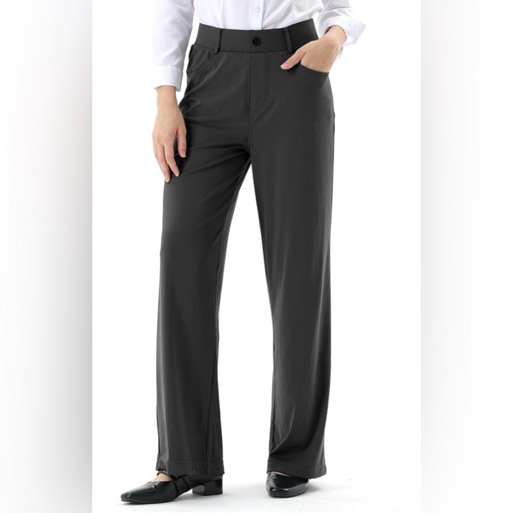 NWOT- Classic Black Women's Wide Leg Pants